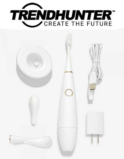 The Apa Cpean White Sonic Toothbrush Soothes & Promotes Healthy Gums